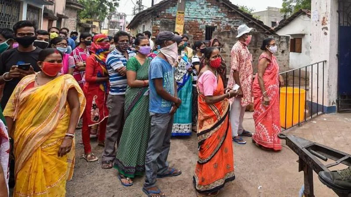 ബംഗാളിൽ ഏഴാം ഘട്ട വോട്ടെടുപ്പ് പുരോഗമിക്കുന്നു