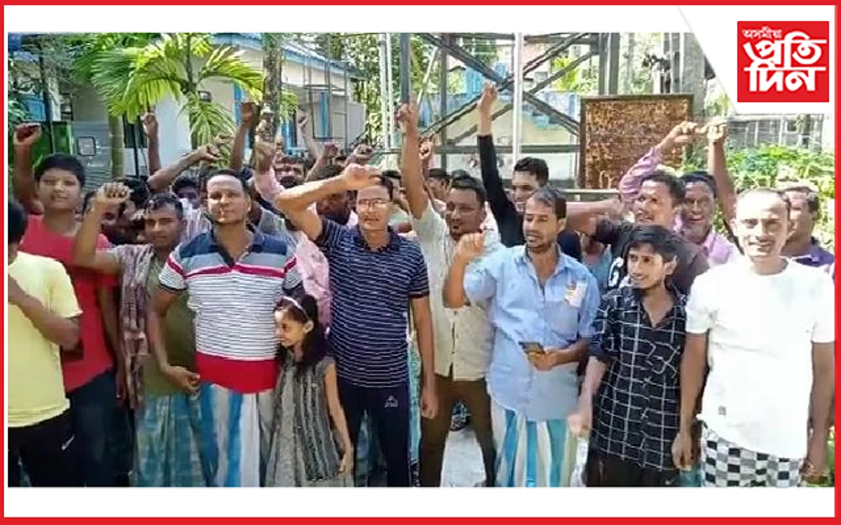 হাতীপুখুৰীত বিশুদ্ধ খোৱা পানীৰ বাবে ৰাইজৰ উত্তাল প্ৰতিবাদ