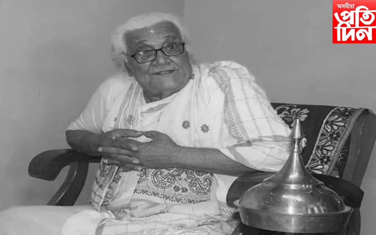 বুঢ়াসত্ৰীয়া বশিষ্ঠ দেৱশৰ্মাৰ অন্ত্যেষ্টিক্ৰিয়ালৈ চন্দন কাঠ দান ফাৰহাদ আলীৰ