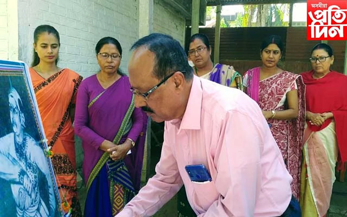 টিহুত বিভিন্ন কাৰ্যসূচীৰে ৪০০ সংখ্যক লাচিত জয়ন্তী পালন