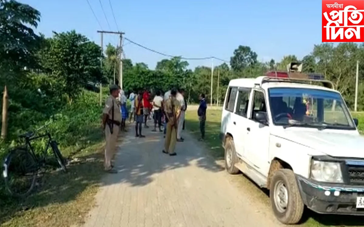 বোকাখাত শান্তিঘাট শ্মাশানত নৱজাতকৰ মৃতদেহ উদ্ধাৰ...