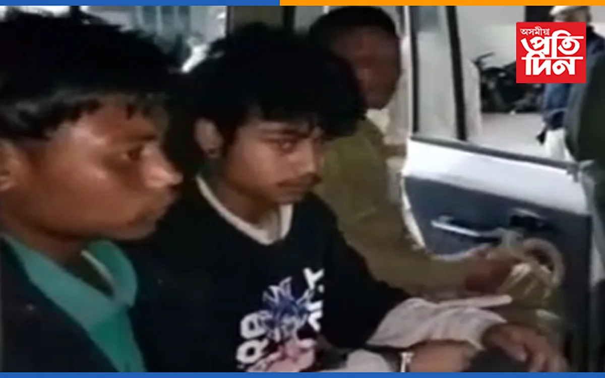 আৰক্ষীৰ হাতত গ্ৰেপ্তাৰ ড্ৰাগছ ব্যৱসায়ী