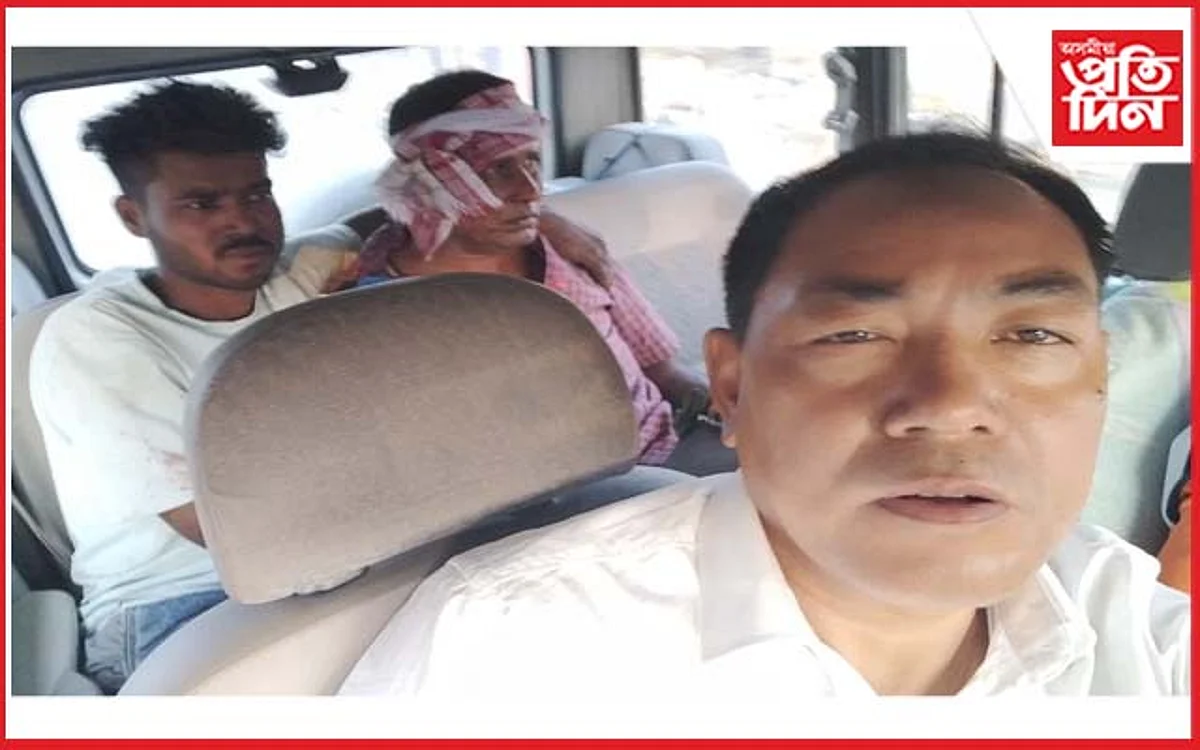 এজন চৰকাৰী বিষয়াৰ বাবে প্ৰাণ ৰক্ষা হল এজন দুৰ্ঘটনাগ্ৰস্ত পথচাৰীৰ...