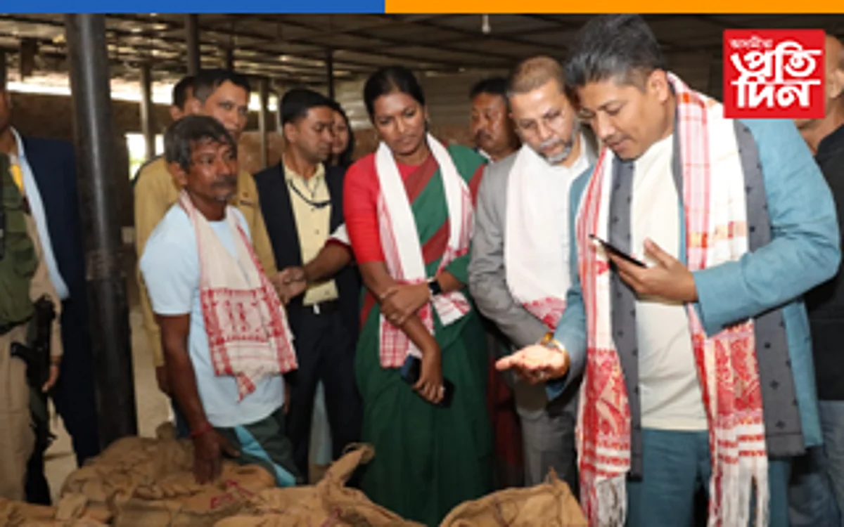 ন্যুনতম সমৰ্থন মূল্যত ধান ক্ৰয় প্ৰক্ৰিয়াৰ পৰ্যালোচনা মন্ত্ৰী পীযুষৰ