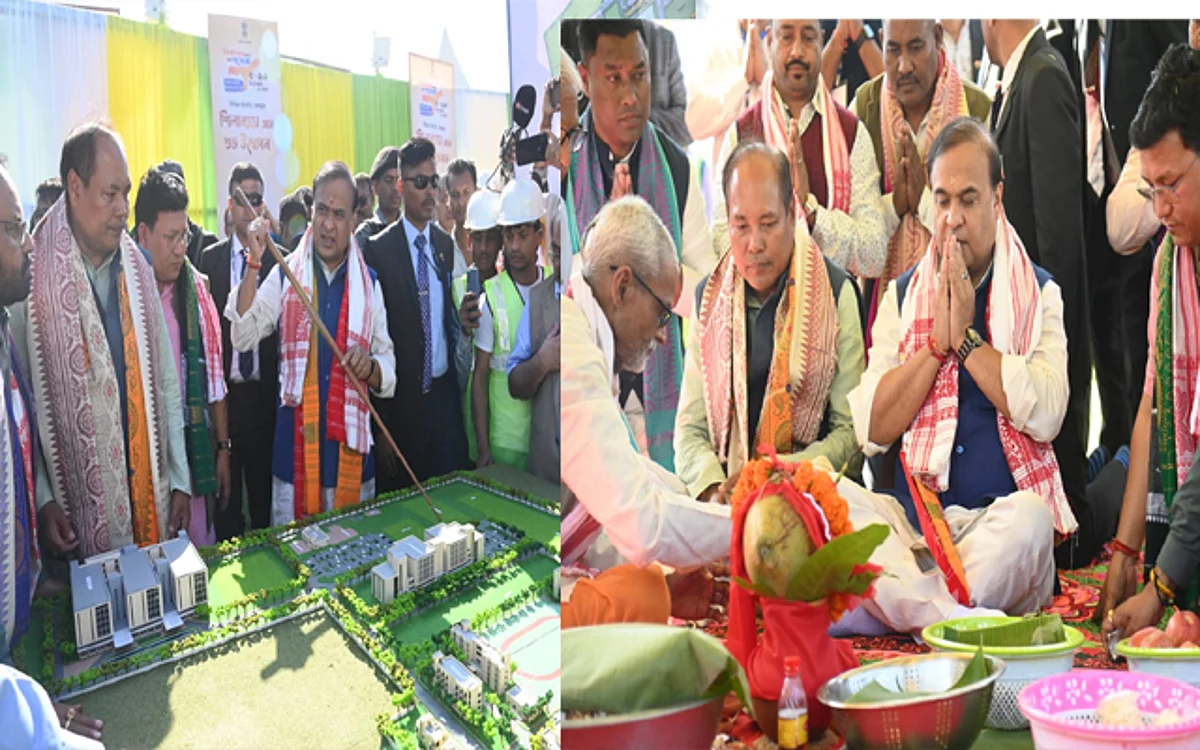 তামুলপুৰত চিকিৎসা মহাবিদ্যালয়কে ধৰি বিভিন্ন প্ৰকল্পৰ শুভাৰম্ভ মুখ্যমন্ত্ৰী হিমন্ত বিশ্ব শৰ্মাৰ...
