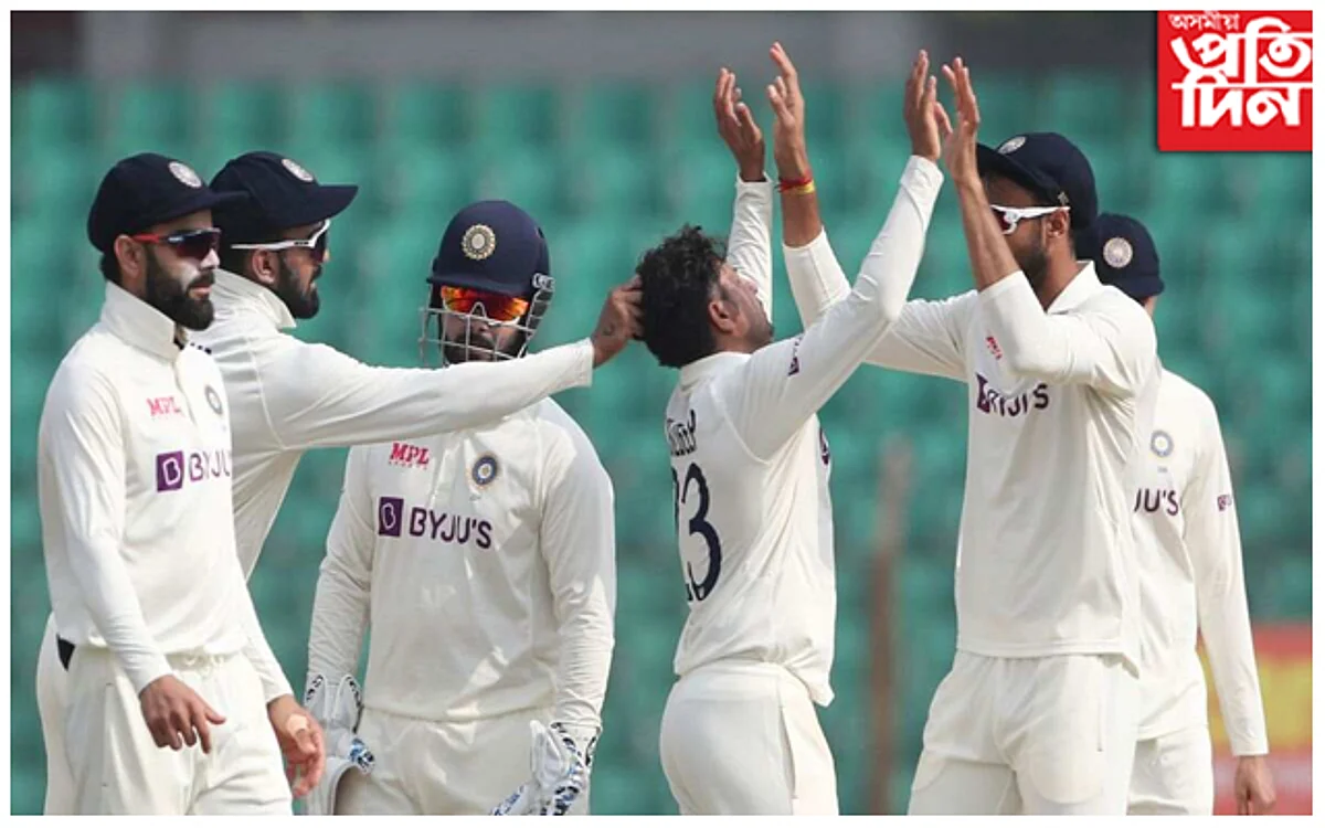 বাংলাদেশৰ বিৰুদ্ধে ভাৰতৰ জয়লাভ