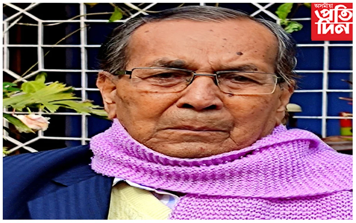 কৃতি শিক্ষক ধৰ্মেশ্বৰ হাজৰিকাৰ বিয়োগ