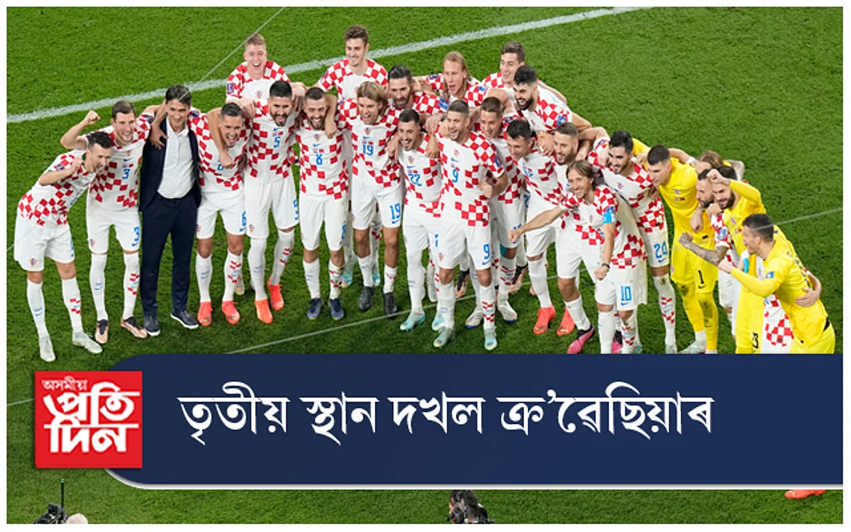 স্তব্ধ মৰক্কো, তৃতীয় স্থানত ক্ৰ'ৱেছিয়া...