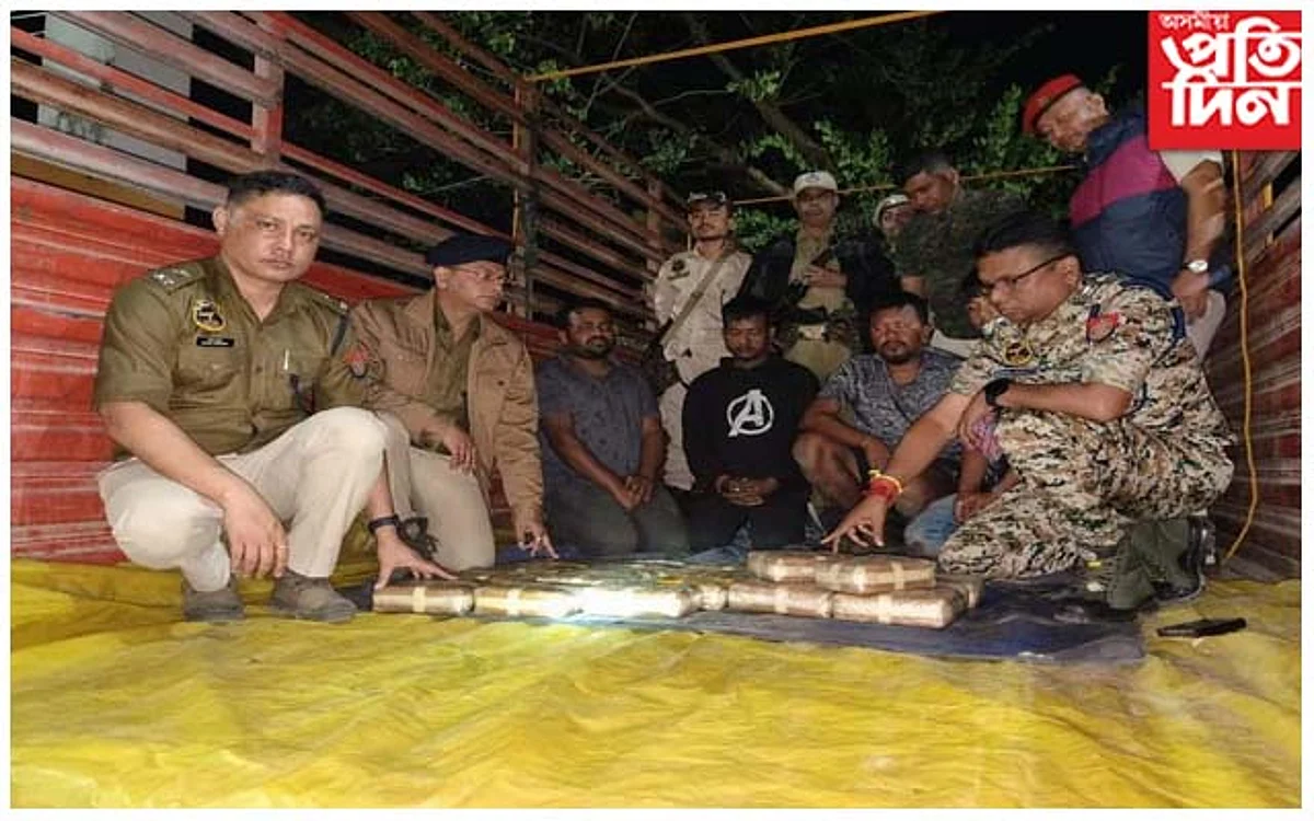 কাছাৰত দুই লাখ য়াবা টেবলেট জব্দ