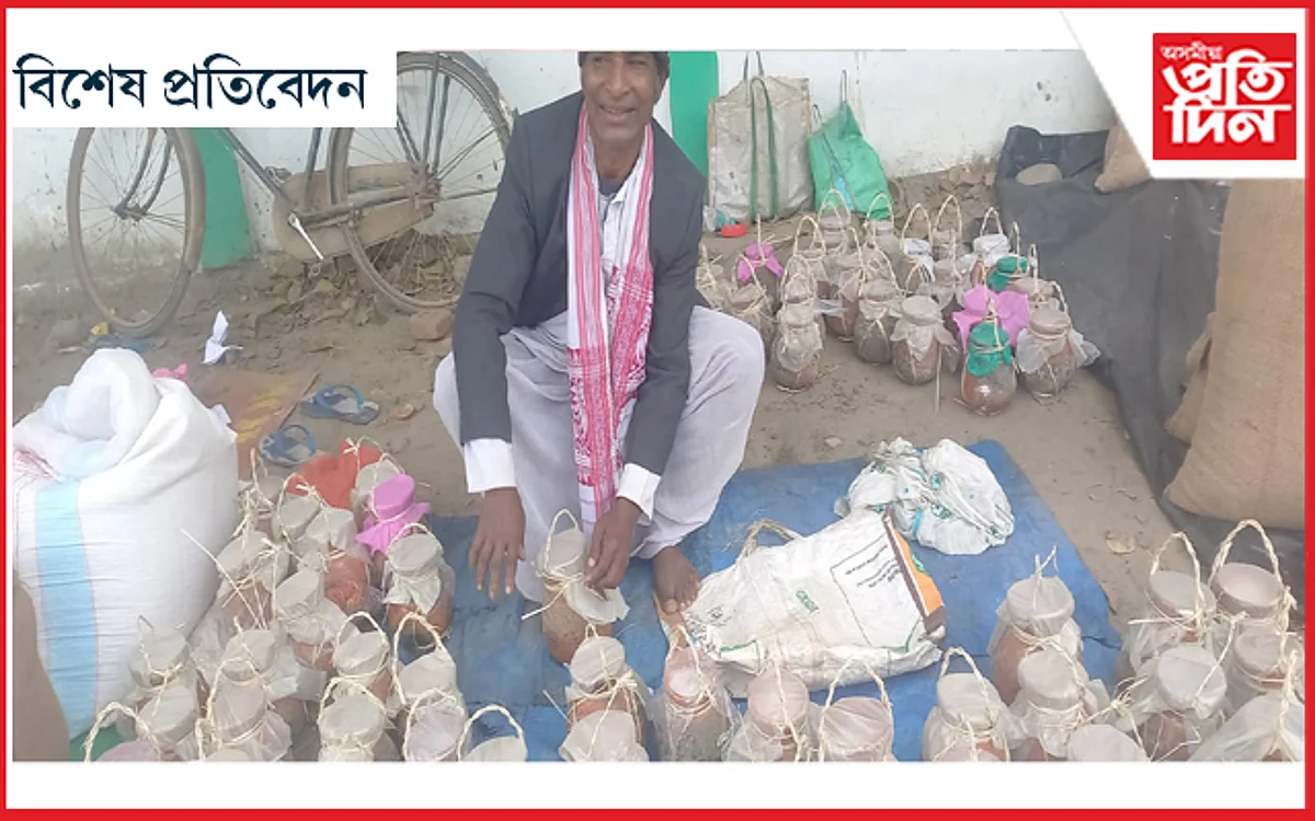 বাতি ভৰাই চিৰা লৈ খাই চাওক বুলু দাসৰ দৈ