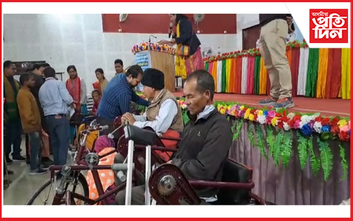 বিহুৰ বতৰতে কোকৰাঝাৰত দিব্যাংগলৈ সহায়ৰ হাত...