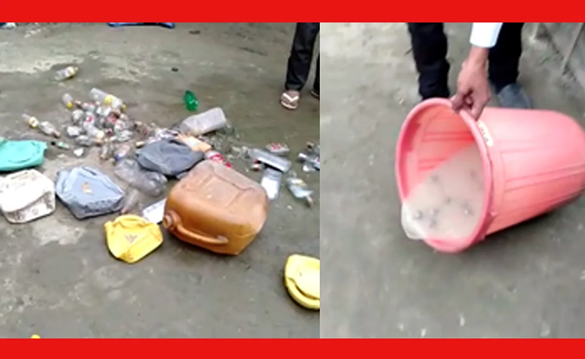 বালিপৰা-চাৰিদুৱাৰত আছুৱে উৎখাত কৰিলে চুলাইৰ ঘাটি, VIDEO