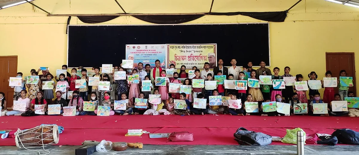 বটদ্ৰৱাত নেহৰু যুৱ কেন্দ্ৰৰ উদ্যোগত, বটদ্ৰৱা সাংবাদিক সন্থাৰ সহযোগত ভিন্ন কাৰ্যসূচীৰে শিশু দিৱস পালন…