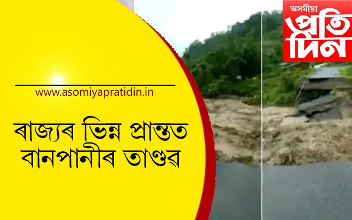 ডিমা হাচাওৰ উপৰিও ৰাজ্যৰ ভিন্ন প্ৰান্তত বানৰ তাণ্ডৱঃ ঠায়ে ঠায়ে ভাঙিল মাথাউৰি…