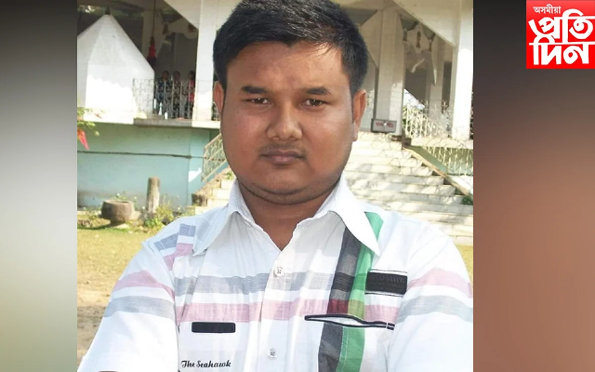 সৰ্প দংশনত সাংবাদিক অসীম জ্যোতি বৰাৰ কৰুণ মৃত্যু