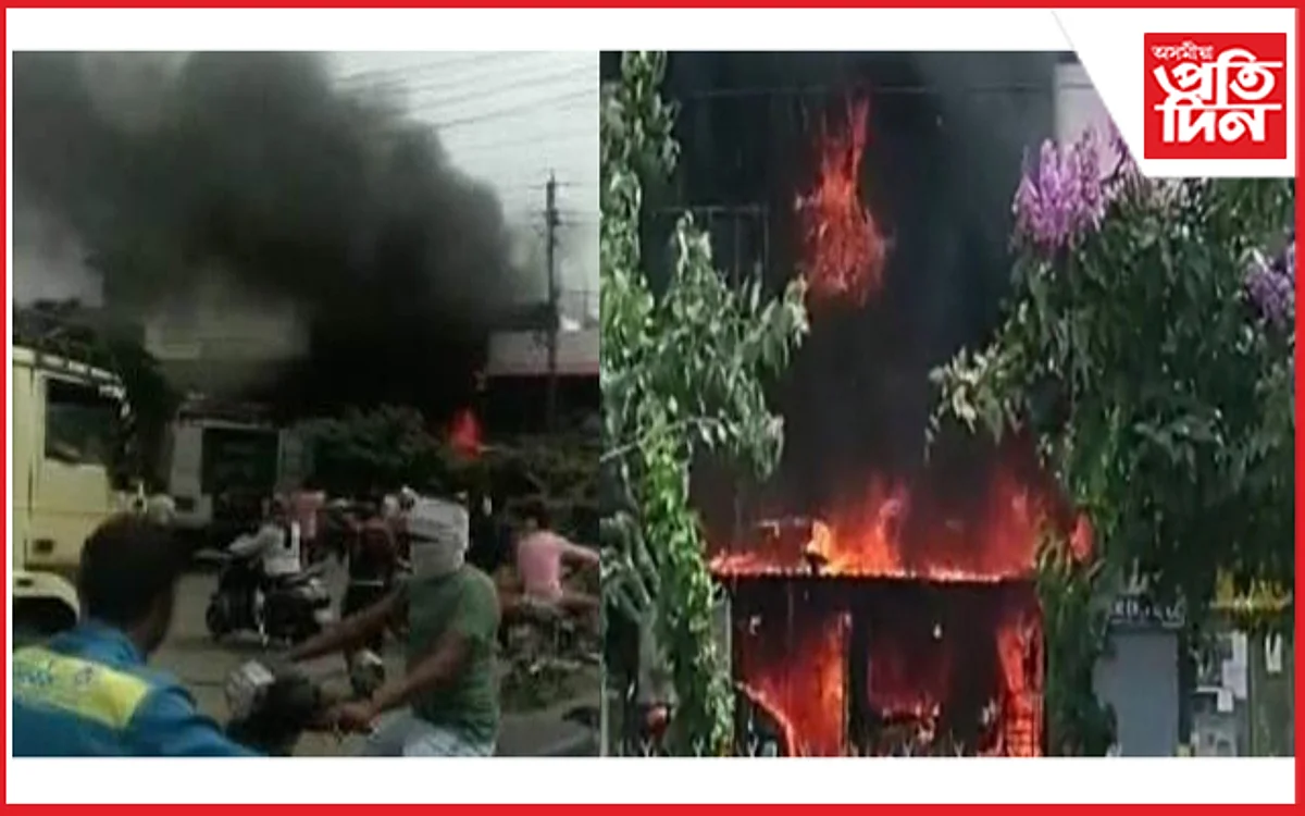 হাস্পাতালত ভয়াবহ অগ্নিকাণ্ড, ৮ জনৰ মৃত্যু, ৩জনক সংকটজনক অৱস্থাত উদ্ধাৰ…