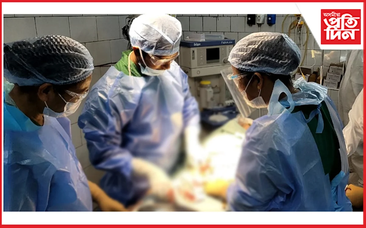 কোকৰাঝাৰত HIV ত আক্ৰান্ত প্ৰসূতিক অপাৰেচনঃ জন্ম দিলে ৩.১০০ কেজি ওজনৰ সুস্থ সন্তান…