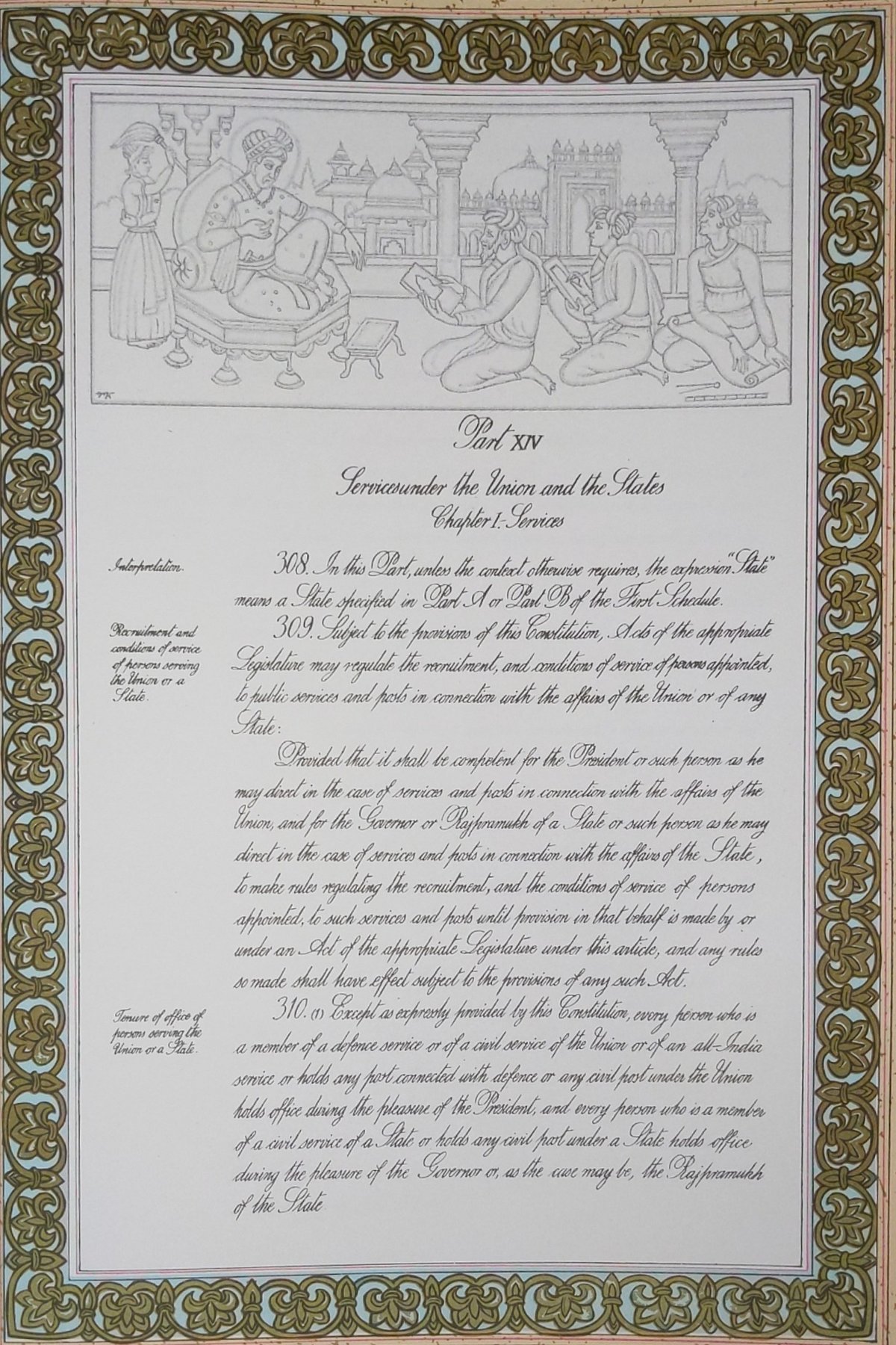 Republic Day 2020: How the illustrations in the original Constitution depict the rich cultural history of India
