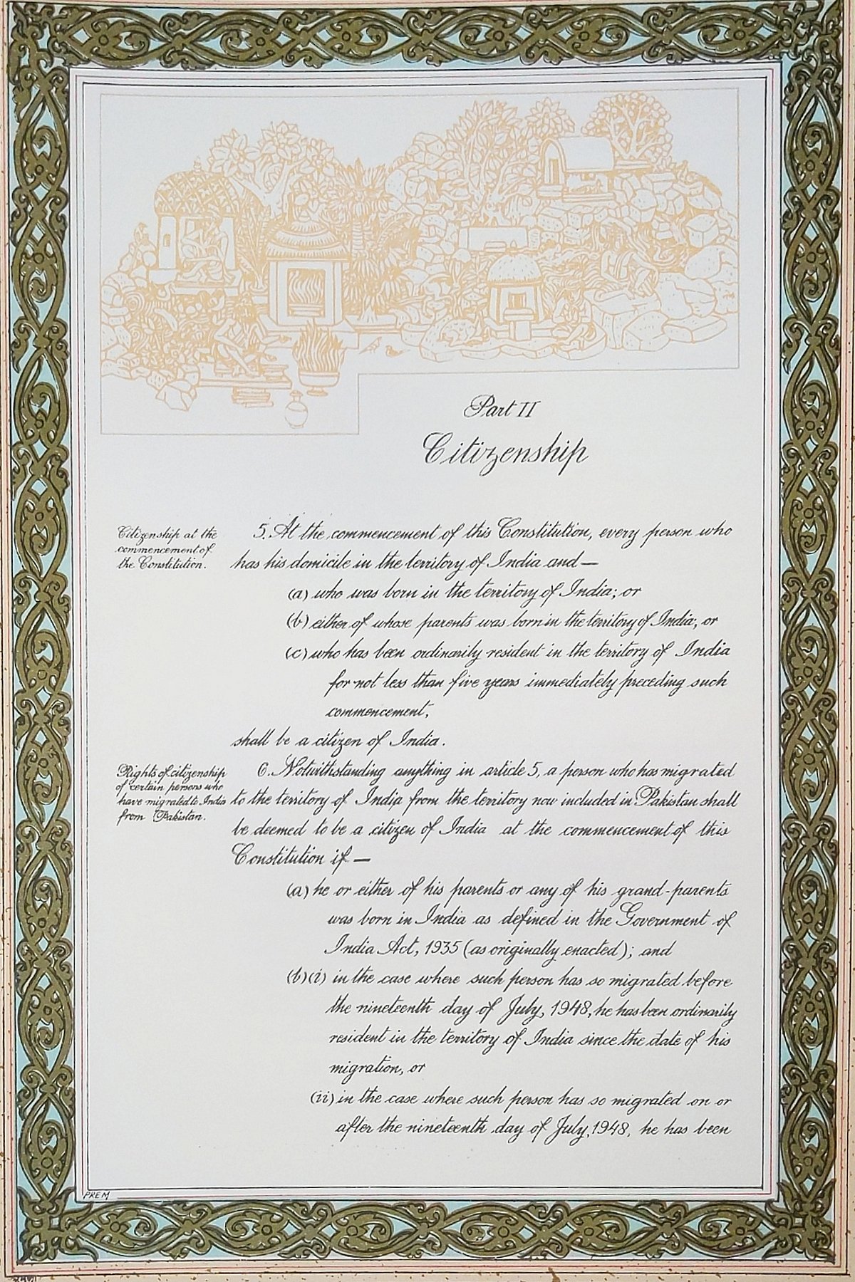 Republic Day 2020: How the illustrations in the original Constitution depict the rich cultural history of India
