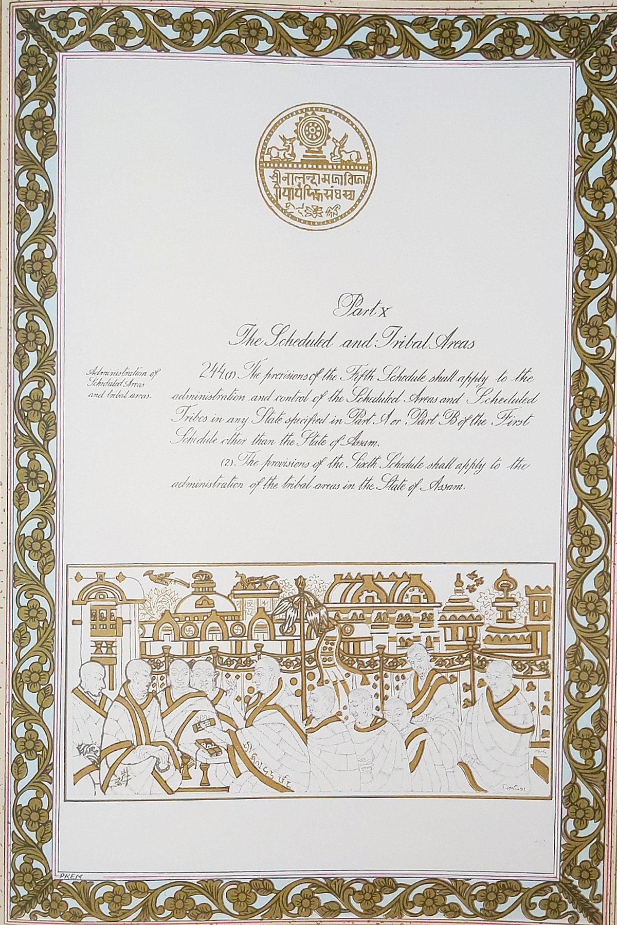 Republic Day 2020: How the illustrations in the original Constitution depict the rich cultural history of India
