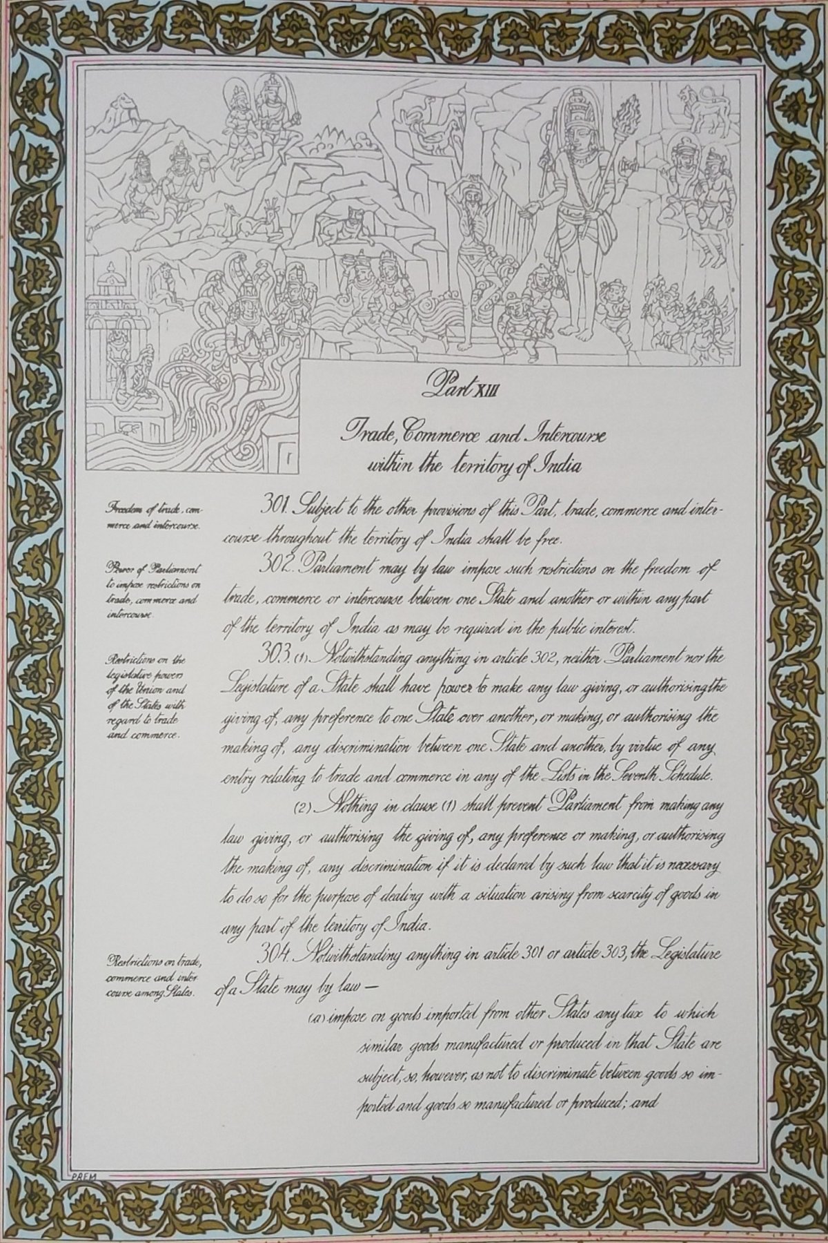 Republic Day 2020: How the illustrations in the original Constitution depict the rich cultural history of India
