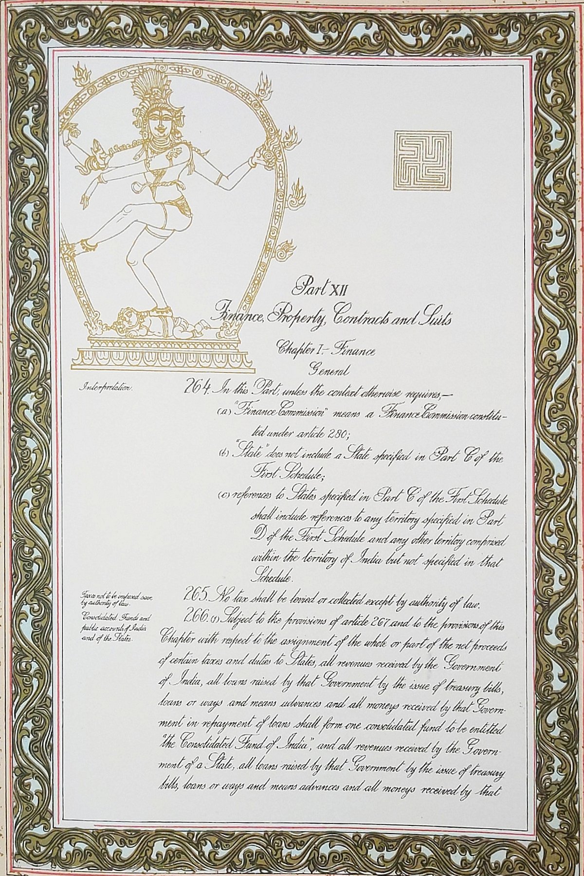 Republic Day 2020: How the illustrations in the original Constitution depict the rich cultural history of India
