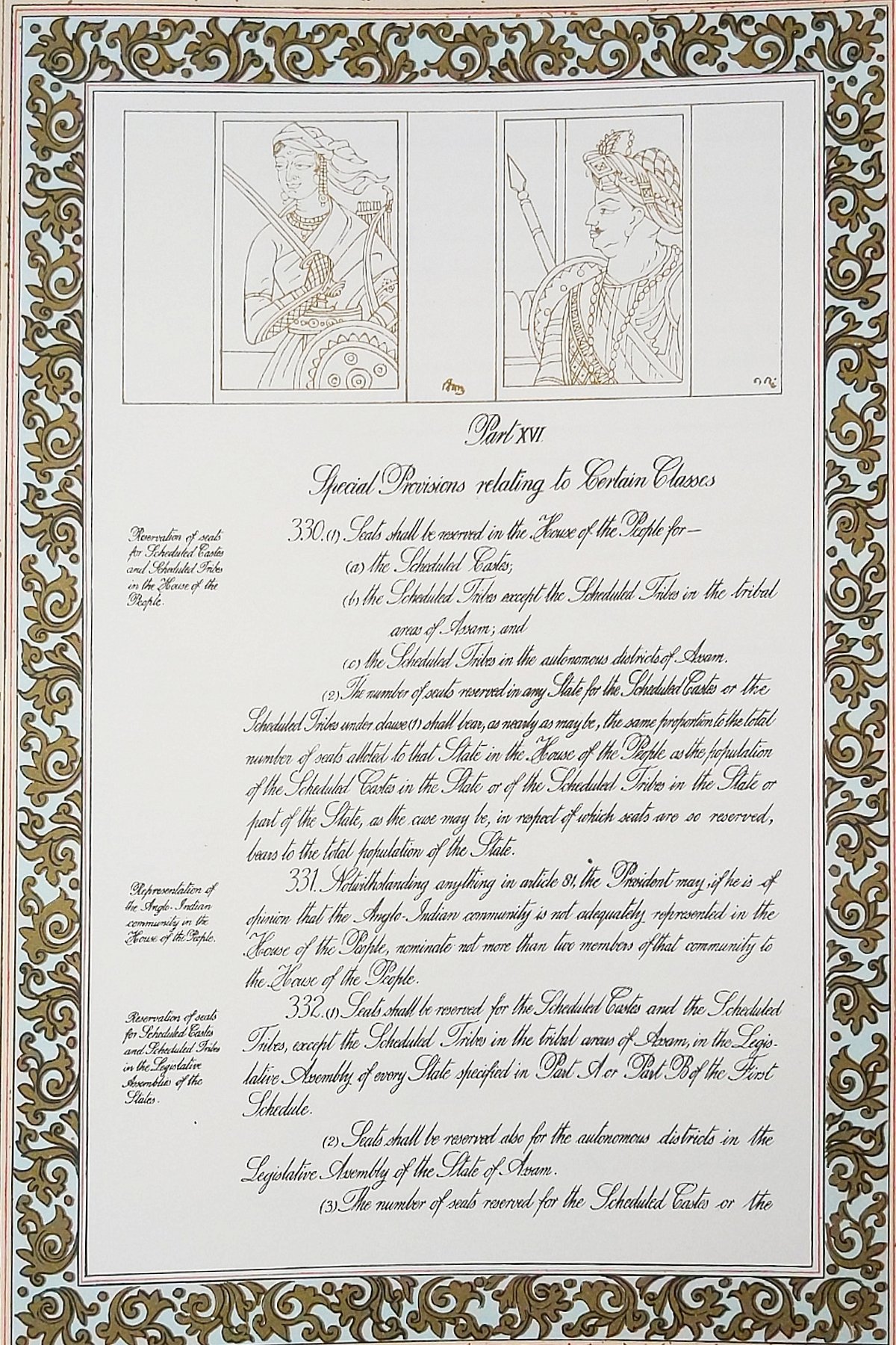 Republic Day 2020: How the illustrations in the original Constitution depict the rich cultural history of India
