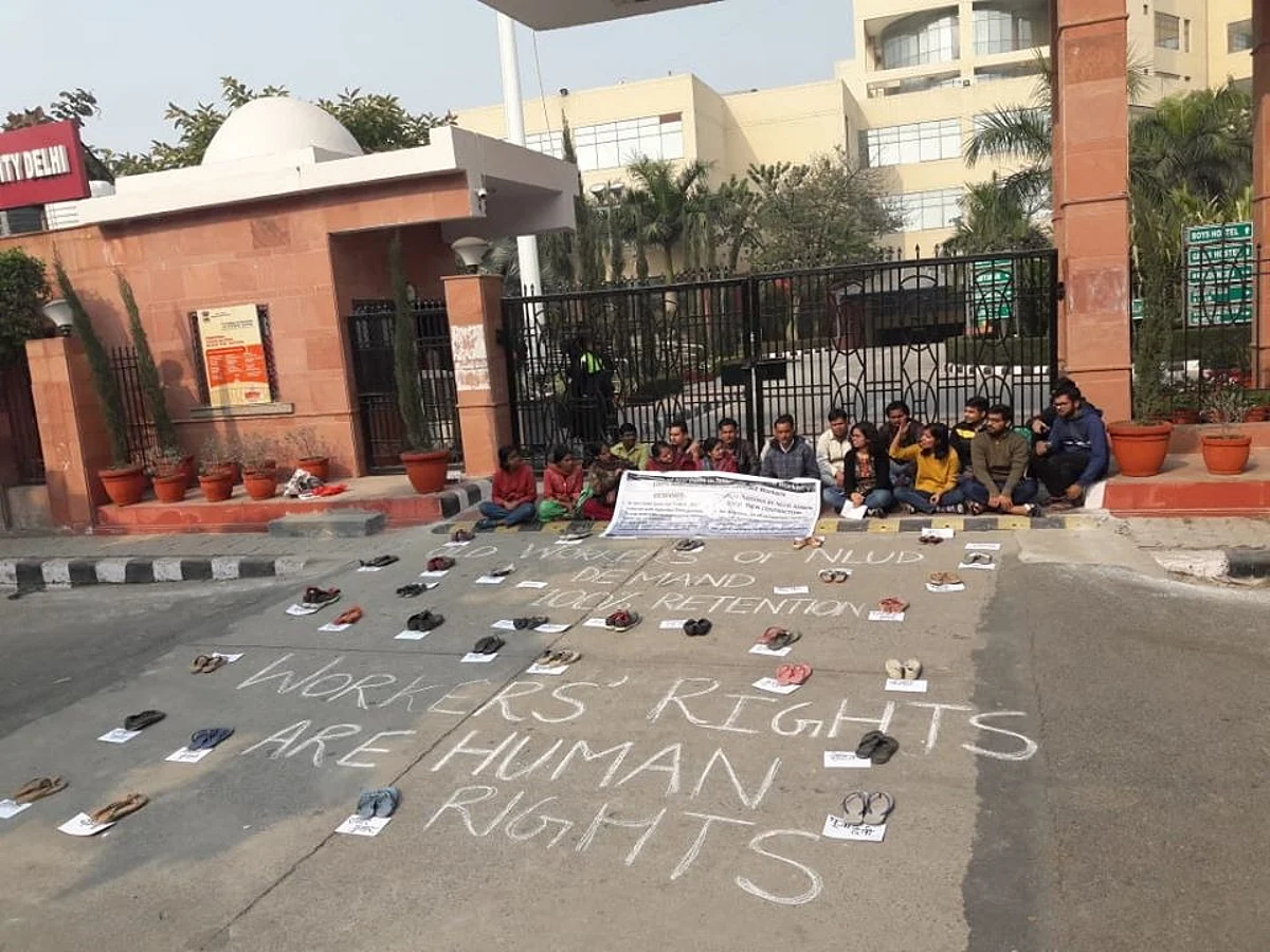 "We hope that this incident is an aberration": NLU Delhi alumni expresses support for "shocking" detention of student and Safai Karamchari