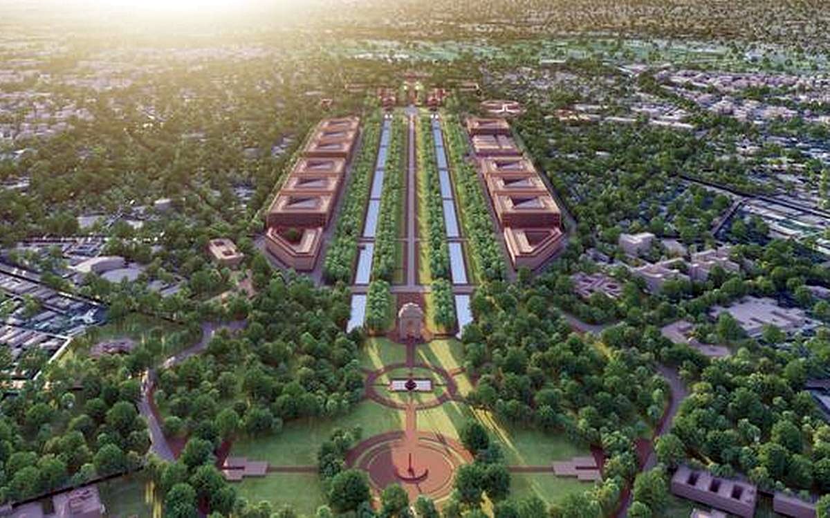 Central Vista - A view from Rashtrapati Bhawan