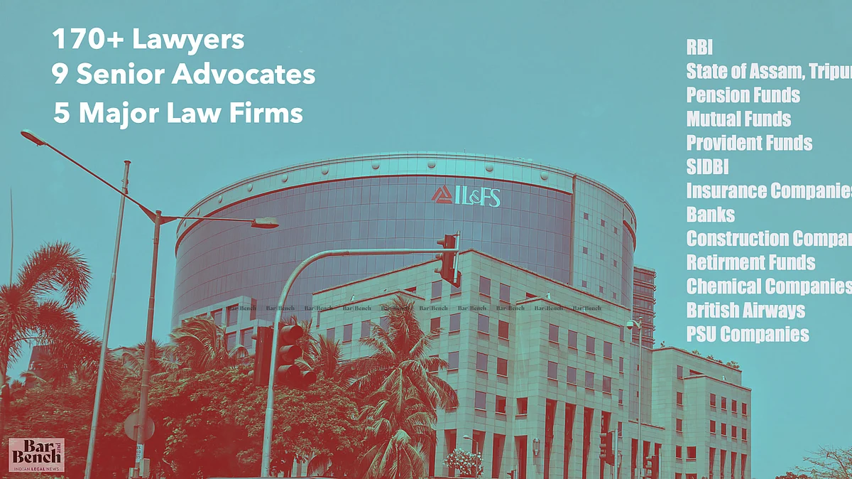 ILFS: 170 Lawyers, 9 Senior Advocates and 5 Top Law firms appear; NCLAT approves Centre's framework