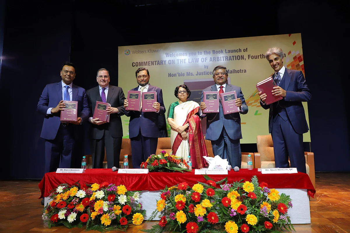New Delhi International Arbitration Centre would be an autonomous body: Law Minister clarifies at Justice Indu Malhotra book launch
