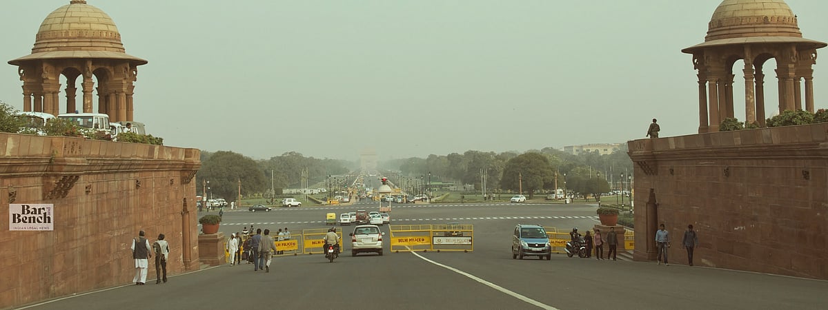Central Vista - A view from Rashtrapati Bhawan
