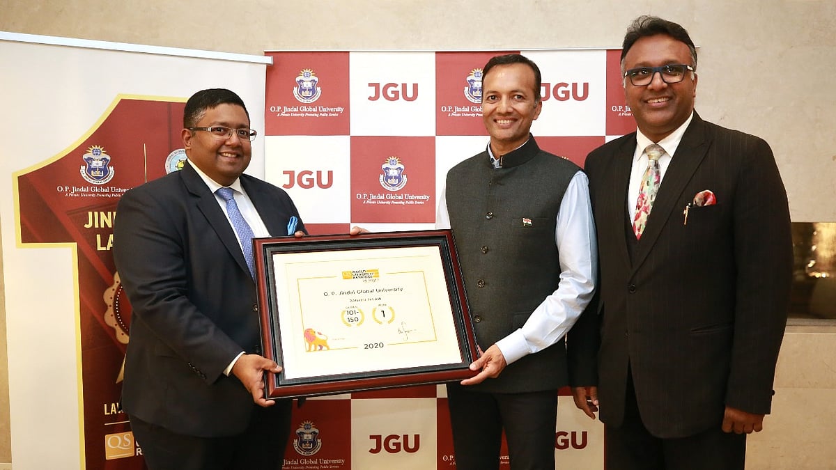 QS Law University Rankings: JGLS ranked India’s top law school, NLSIU second and only other Indian Law School to feature 