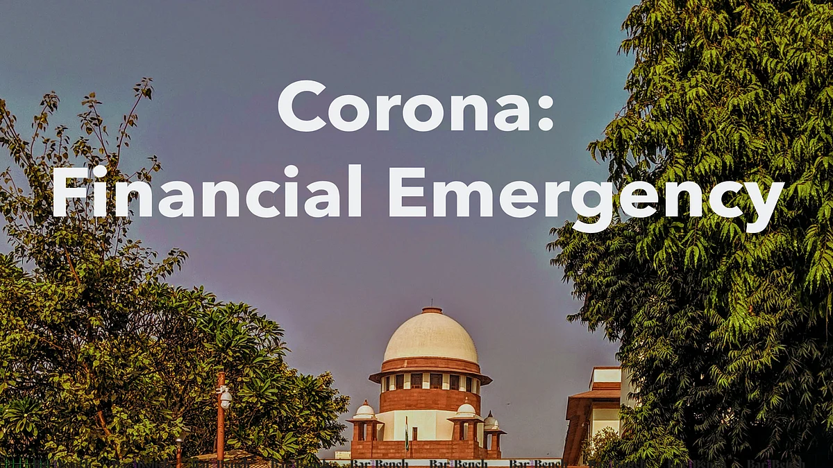 PIL in SC to declare Financial Emergency