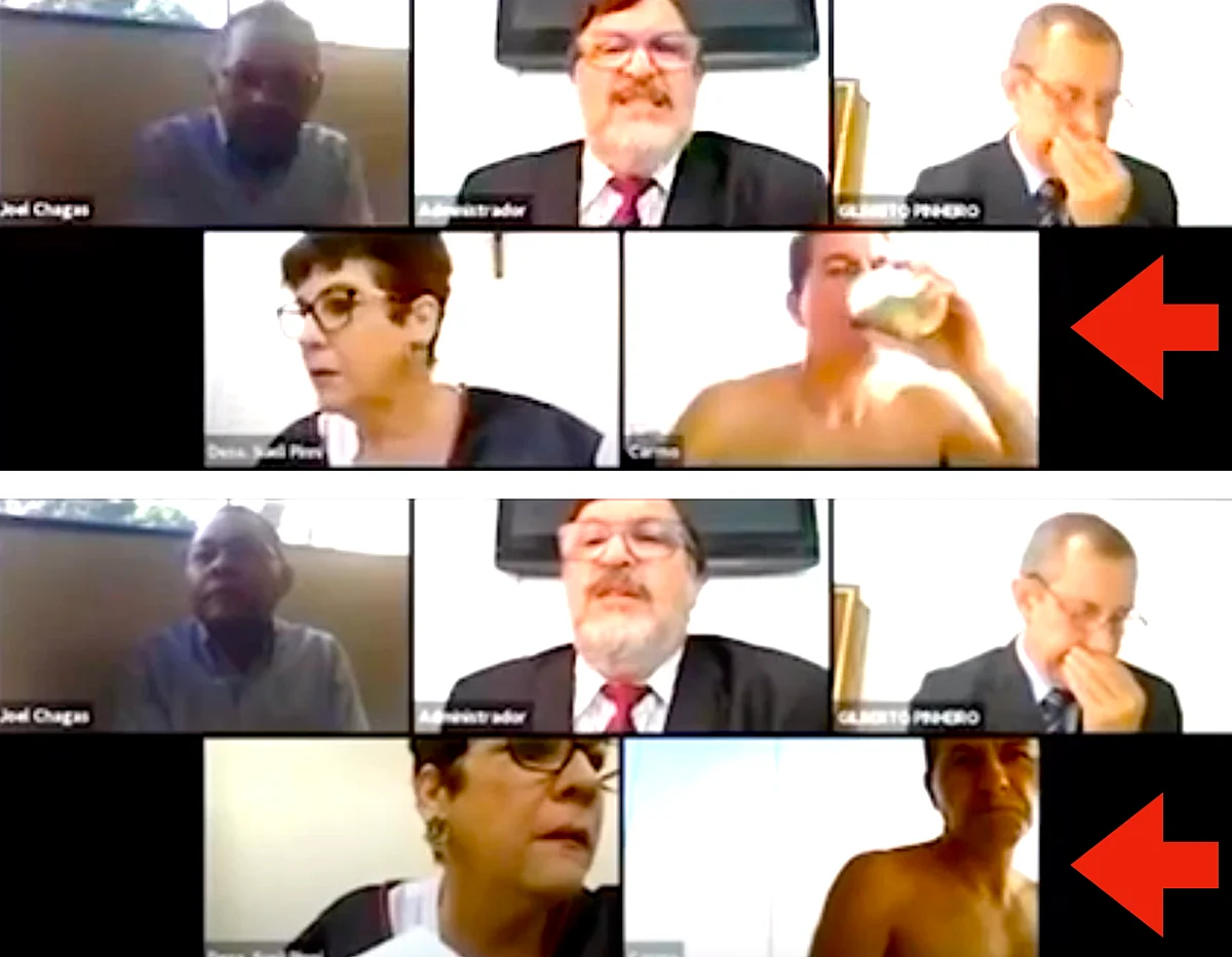 Judge shirtless and sipping Margherita