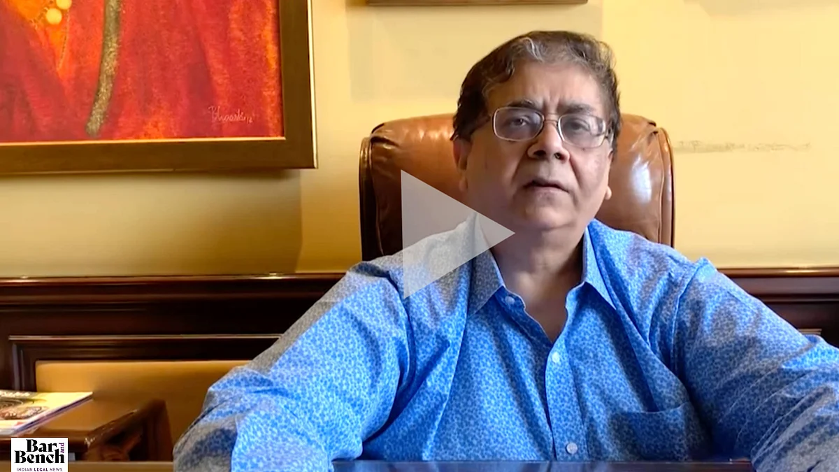 Cyril Shroff on Video