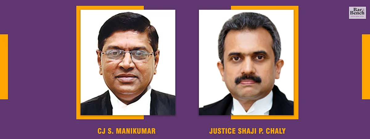 CJ S. Manikumar, Justice Shaji P. Chaly