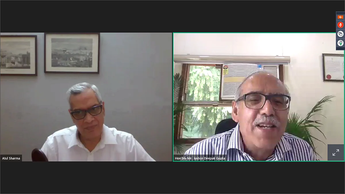 Justice Deepak Gupta webinar