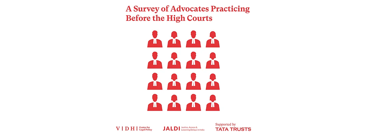 Perception of Corruption in Higher Judiciary, average monthly income of lawyers, and more: Vidhi survey of High Court advocates