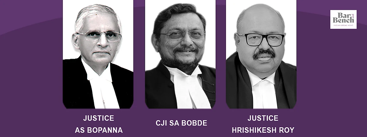 AS Bopanna, CJI SA Bobde, Hrishikesh roy