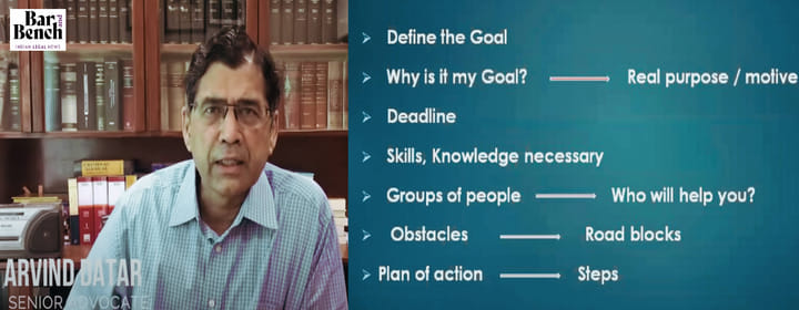 I used to get Rs 60 in rent control cases and Rs 90 for appeals: Arvind Datar on lessons in his professional journey