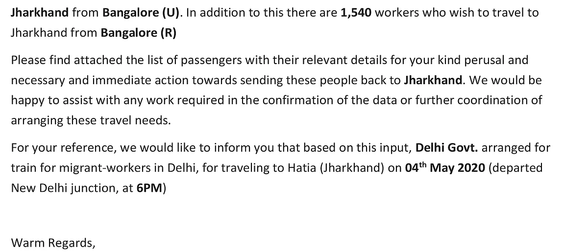 Migrant travel support network
