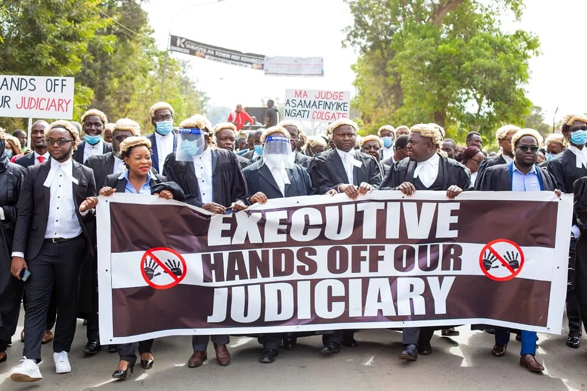 Malawi lawyers protest