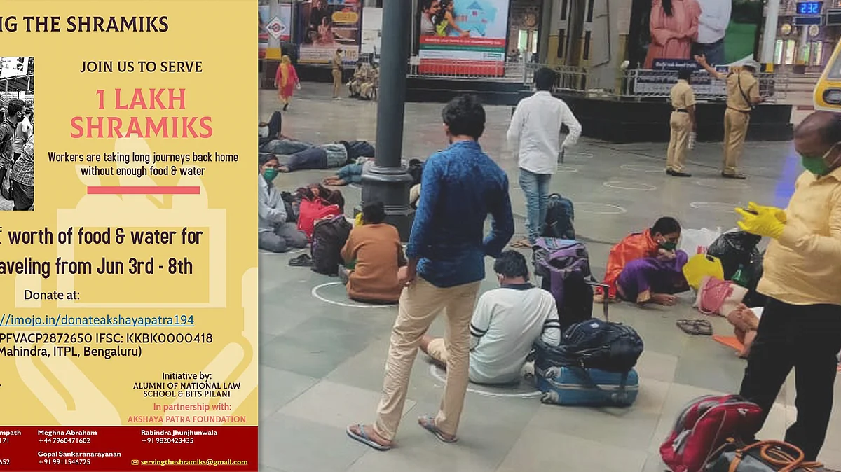 Call to aid: NLSIU alumni launch an initiative to provide food, water to 1 lakh Migrant Workers boarding Shramik trains
