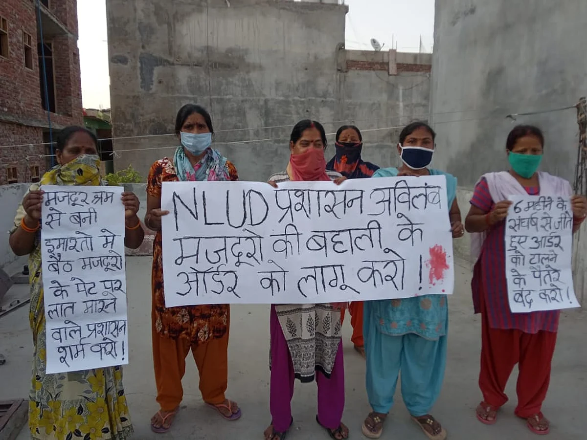Police detain and release NLU Delhi student, terminated Safai Karamchari for assembling at gate; Unaware of incident, says administration