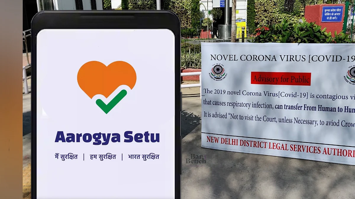 Mandatory use of Aarogya Setu to enter district court: Representation to be made to Delhi High Court Chief Justice