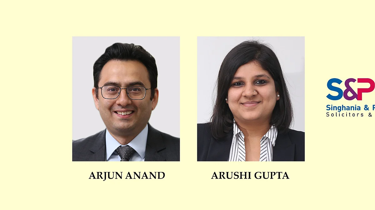 Arjun Anand and Arushi Gupta