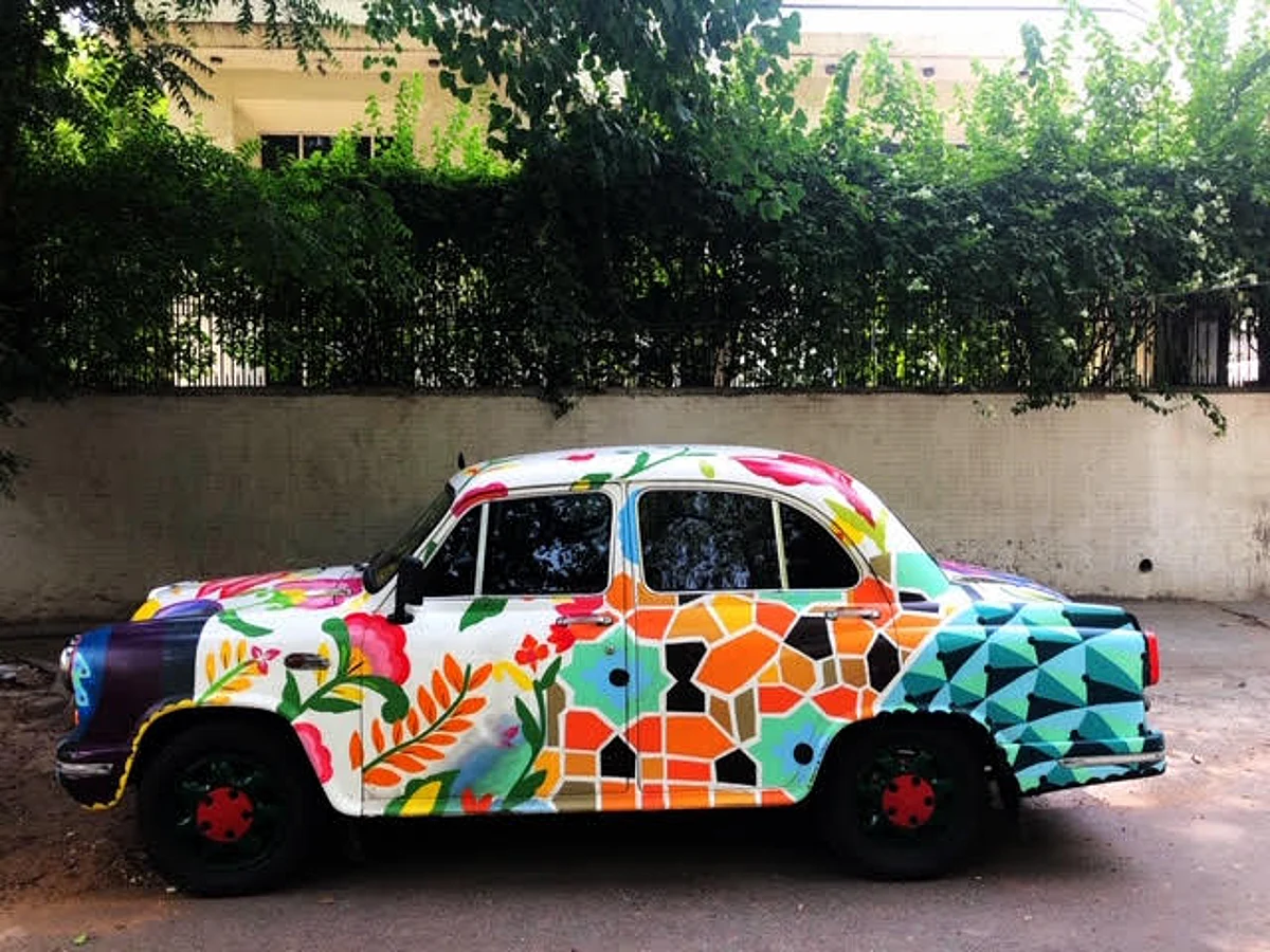 Punjab & Haryana HC comes to aid of Ambassador owner after Mexican street artist's graffiti on "White" car creates registration trouble