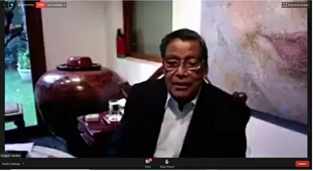 AG KK Venugopal during the virtual farewell for Justice R Banumathi