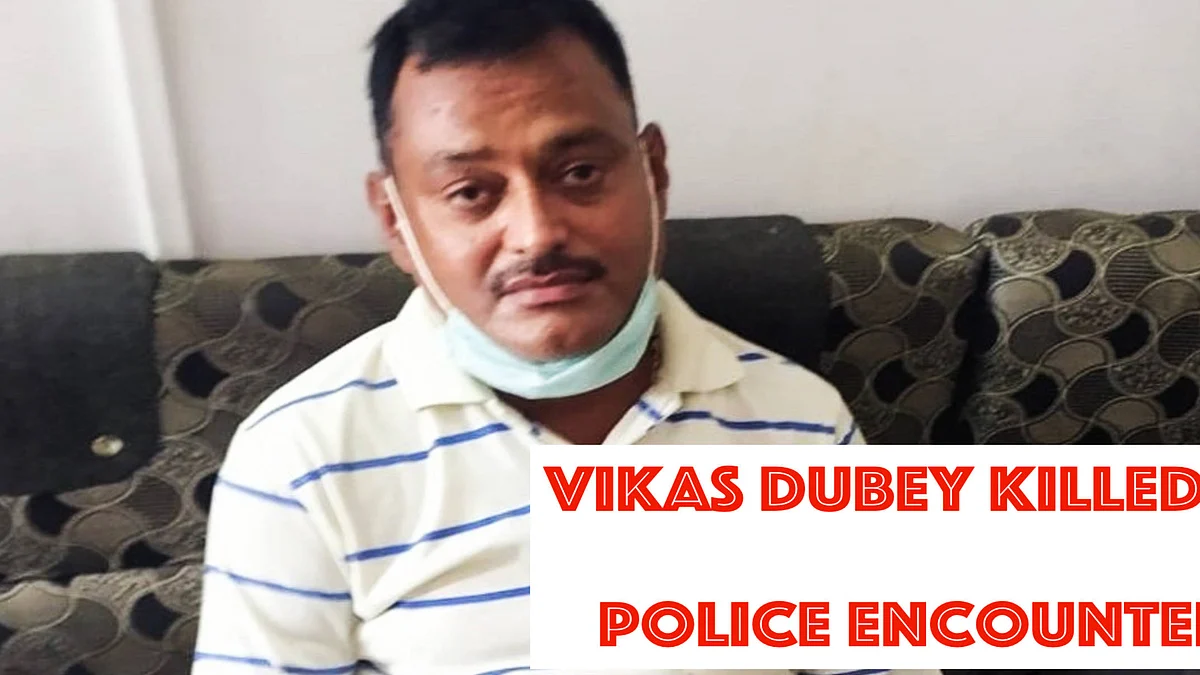 Hours before gangster Vikas Dubey's encounter killing, plea was filed before Supreme Court apprehending his death and seeking protection